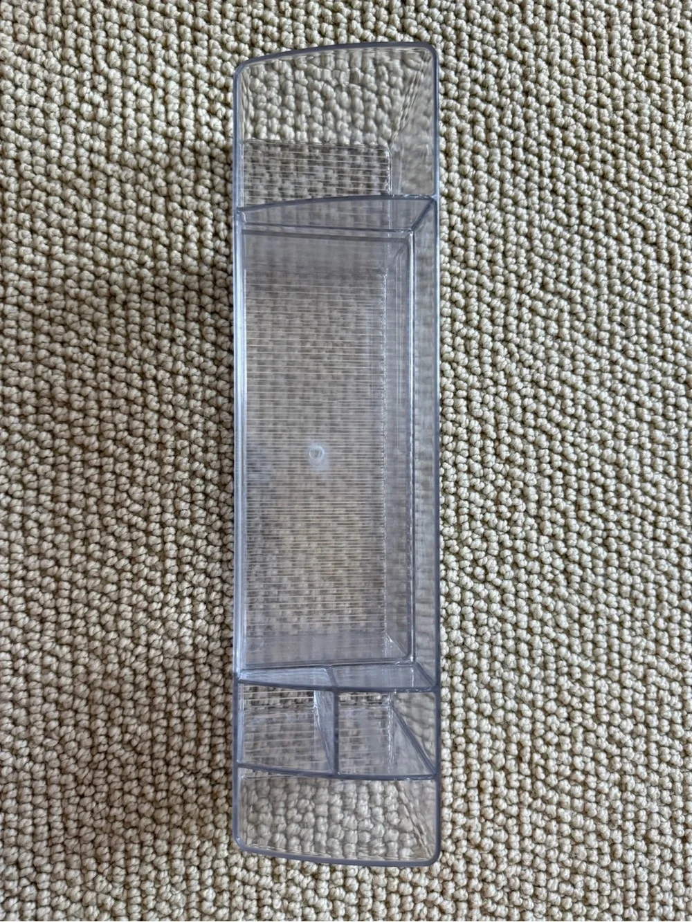 clear acrylic desk organizer with drawer - container store!